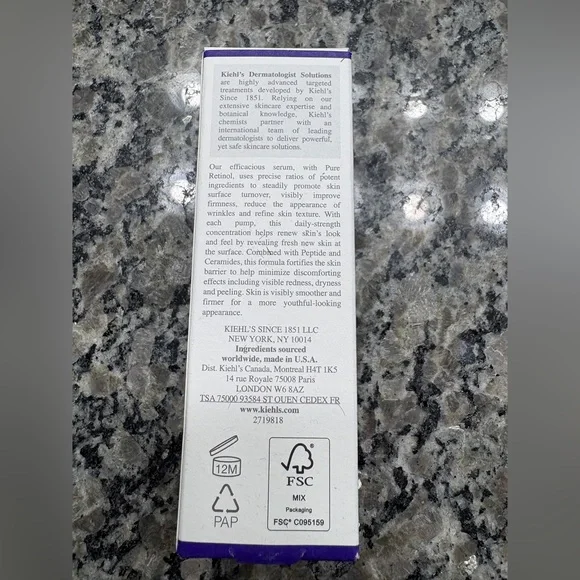 Kiehl’s Micro-Dose Anti-Aging Retinol Serum with Ceramides and Peptide
